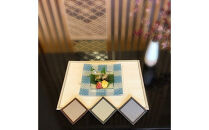 セキスイ「ＭＩＧＵＳＡ」抗菌タイプ ランチョンマット・コースター　各４枚セット