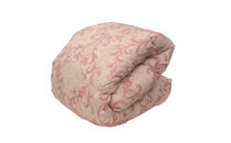 ゴア&nbsp;羽毛ふとん　ダブルサイズ　ホワイトグース　トレニアH：ピンク系