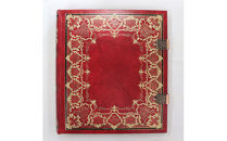 手作り高級アルバム　「ウィンザーＲ（レッド）」