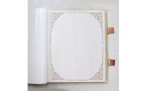 手作り高級アルバム　「ウィンザーＷ（ホワイト）」