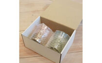 つぶつぶタンブラー（ツートンカラー）　2個セット