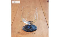 ビアグラス（小）ブルー