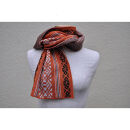 【博多区製造】献上柄オーガニックコットンストール【黒】