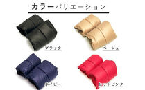 羽毛のレッグウォーマー【ショート】 l ダウン レディース メンズ（ブラック）