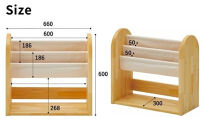 絵本ラック&nbsp;キッズ&nbsp;子供用&nbsp;お片付けラック&nbsp;おもちゃ&nbsp;絵本棚&nbsp;ブラックラック&nbsp;絵本&nbsp;収納&nbsp;2段&nbsp;幅66&nbsp;コンパクト&nbsp;スリム&nbsp;完成品&nbsp;木製&nbsp;天然木&nbsp;パイン材&nbsp;おしゃれ&nbsp;北欧&nbsp;シンプル&nbsp;ナチュラル&nbsp;子供部屋&nbsp;キッズ家具&nbsp;&nbsp;BAOBAB&nbsp;LAND&nbsp;K318