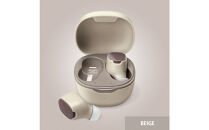 【ベージュ】Bluetooth&nbsp;5.3&nbsp;IPX5&nbsp;防滴&nbsp;完全ワイヤレス&nbsp;ステレオイヤホン&nbsp;カナルタイプPG-BTE17TW