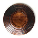 【香川漆器】茶托&nbsp;5枚組&nbsp;象谷渕すり(12cm)