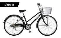 《9月末までの限定寄付額》完成品でお届け!26インチ 自転車 SHIMANOパーツ ブリーズ シマノ 外装6段変速 シティサイクル LEDライト 変速付き 安全基準BAA付き おしゃれ オリジナル BREEZE-FBZE-266OL＜6月中旬～発送＞＜ブラック（BK）＞［ 京都 自転車 シティサイクル カジュアル＆スポーティー おしゃれ 組立不要 人気 おすすめ スポーツ アウトドア ツーリング サイクリング 通勤 通学 通販 送料無料 ふるさと納 ］