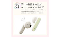 【オーロラ/ブルー】Bluetooth&nbsp;5.3&nbsp;完全ワイヤレス&nbsp;ステレオイヤホン&nbsp;インナーイヤータイプPG-BTE18TW