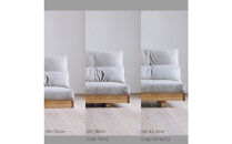 〈HIRASHIMA〉天然無垢材&nbsp;ふっくらと全身を包む&nbsp;ハイバックスタイルのソファ&nbsp;LIBERIA&nbsp;PLUS&nbsp;Sofa168&nbsp;ファブリック/アムステルダム