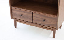 旭川家具&nbsp;MUKU工房オリジナル&nbsp;ジャム&nbsp;オープンキャビネット&nbsp;ウォールナット_04900