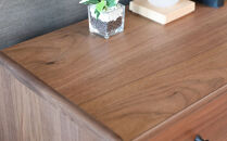 旭川家具&nbsp;MUKU工房オリジナル&nbsp;ジャム&nbsp;リビングチェスト&nbsp;ウォールナット_04901