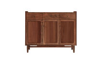 旭川家具 MUKU工房オリジナル ジャム カウンターボード 120 ウォールナット_04902