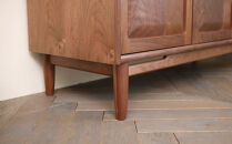 旭川家具 MUKU工房オリジナル ジャム カウンターボード 120 ウォールナット_04902