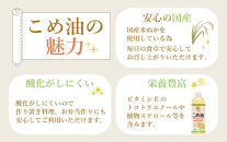 【大人気】【国産】こめ油 500g×12本 ［MS117］