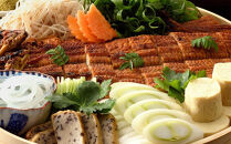 《期間限定8/21まで》【下鴨茶寮】料亭の贅沢うなぎ鍋3人前［ 京都 老舗 料亭 ミシュラン 国産 うなぎ 料亭仕立て 贅沢鍋 特製だし 人気 おすすめ 限定品 グルメ 京料理 お祝い ギフト プレゼント お取り寄せ 通販 送料無料 ふるさと納税 ］