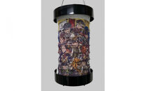 ゆらぎLEDちょうちん　9人全員【ゆらぎ&nbsp;提灯&nbsp;ちょうちん&nbsp;LED電球&nbsp;和紙&nbsp;やわらかい灯り&nbsp;最新技術&nbsp;ゆらぐＬＥＤ電球&nbsp;炎のよう&nbsp;小田原型ちょうちん&nbsp;リアルキャンドルLEDランプ&nbsp;神奈川県&nbsp;小田原市&nbsp;】