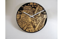 新マンホールデザイン「小田原巡り」制作記念時計【マンホール&nbsp;小田原マンホール&nbsp;小田原巡り&nbsp;制作記念時計&nbsp;マンホールモチーフ時計&nbsp;直径：250mm&nbsp;厚さ（本体部分）：9mm&nbsp;厚さ（時計部分含む）：26mm&nbsp;神奈川県&nbsp;小田原市&nbsp;】