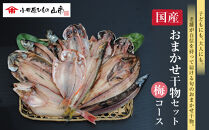 【国産】おまかせ干物セット&nbsp;梅コース【お取り寄せ&nbsp;海鮮&nbsp;グルメ&nbsp;ギフト&nbsp;プレゼント&nbsp;産地直送&nbsp;産直&nbsp;魚&nbsp;手作り&nbsp;ひもの&nbsp;詰め合わせ&nbsp;お中元&nbsp;お歳暮&nbsp;父の日&nbsp;母の日&nbsp;誕生日&nbsp;自宅用&nbsp;贈答品&nbsp;贈答用&nbsp;朝食&nbsp;バーベキュー&nbsp;神奈川県&nbsp;小田原市&nbsp;】
