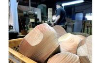 漆めいぼく椀 中 ２樹種セット(ブナ・サクラ)【めいぼく椀11.5φ×6.8cm 手作り ふき漆塗り 国産天然木 おしゃれ プレゼント 記念 お祝い お椀 漆 2客セット ペア 夫婦 神奈川県 小田原市 】