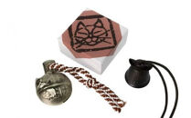 小田原にゃんこセット（にゃんこ鐘ペンダント&まよけ猫鈴）【鈴 すず スズ 鐘ペンダント カネ かね ペンダント 猫鈴 にゃんこ 贈り物 プレゼント ギフト 銅合金 ねこ ネコ 猫 ３点セット 神奈川県 小田原市 】