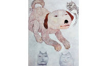 アーティストが『愛しいペットのポートレート』描きます 30号サイズ 910×727mm (縦横対応）【アート F30号サイズ　油絵 横井山泰 美術 作家 910×727mm 神奈川県 小田原市 】