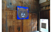 アーティストが『愛しいペットのポートレート』描きます 30号サイズ スクエア 910×910mm【アート 30号サイズ　油絵 横井山泰 美術 作家 910×910mm スクエア 神奈川県 小田原市 】