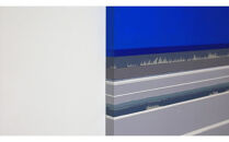 原画【彼女の家までの残りの道を歩いた】オリジナル風景画　キャンバス&nbsp;ペインティング　小田原出身在住イラストレーターの作品　心象風景　子供の頃見た風景　海　空　山