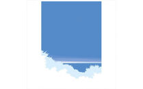 【明日もこの場所で】直筆サイン入り　額付きジークレープリント　小田原にある景色　心象風景　片田舎の風景　子供の頃に見た風景　海　空　山