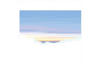 【旅の終わりに】直筆サイン入り　額付きジークレープリント　小田原にある景色　心象風景　片田舎の風景　子供の頃に見た風景　海　空　山