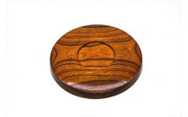 漆 仁取皿 (ニトリ皿) ケヤキΦ18cm　【お皿 グッドデザイン賞受賞 木 雑貨 食器 プレゼント おしゃれ 日本製 神奈川県小田原市】