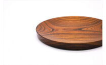 漆 仁取皿 (ニトリ皿) ケヤキΦ18cm　【お皿 グッドデザイン賞受賞 木 雑貨 食器 プレゼント おしゃれ 日本製 神奈川県小田原市】