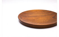 漆 仁取皿 (ニトリ皿) ケヤキΦ21cm　【お皿 グッドデザイン賞受賞 木 雑貨 食器 プレゼント おしゃれ 日本製 神奈川県小田原市】