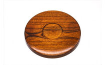漆 仁取皿 (ニトリ皿) ケヤキΦ24cm　【お皿 グッドデザイン賞受賞 木 雑貨 食器 プレゼント おしゃれ 日本製 神奈川県小田原市】