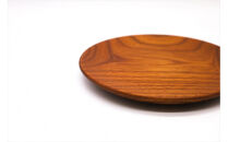 Zelkova皿　18cm 【お皿 木 雑貨 食器 プレゼント おしゃれ プレート 日本製 神奈川県小田原市】