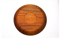 Zelkova皿　24cm 【お皿 木 雑貨 食器 プレゼント おしゃれ プレート 大皿 日本製 神奈川県小田原市】