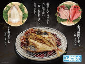 【 小田原 山安 】老舗の極干物 詰め合わせ４種 (10枚) 【 縞ほっけ開き干し 真あじ開き干し 金目鯛開き干し いか開き干し 干物 詰合せ 神奈川県 小田原市 】