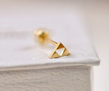 小田原北條　三つ鱗ピアス（スタッド小片方）【&nbsp;ジュエリー&nbsp;アクセサリー&nbsp;神奈川県&nbsp;小田原市&nbsp;】