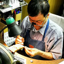 小田原北條　三つ鱗ピアス（スタッド小片方）【&nbsp;ジュエリー&nbsp;アクセサリー&nbsp;神奈川県&nbsp;小田原市&nbsp;】