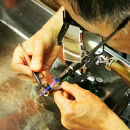 小田原北條　三つ鱗ピアス（スタッド小片方）【&nbsp;ジュエリー&nbsp;アクセサリー&nbsp;神奈川県&nbsp;小田原市&nbsp;】