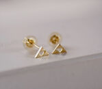 小田原北條　三つ鱗ピアス（スタッド小ペア）【&nbsp;ジュエリー&nbsp;アクセサリー&nbsp;神奈川県&nbsp;小田原市&nbsp;】