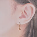 小田原北條　三つ鱗ピアス（フック小ペア）【&nbsp;ジュエリー&nbsp;アクセサリー&nbsp;神奈川県&nbsp;小田原市&nbsp;】