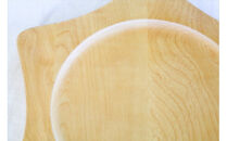 メープルリーフプレート　木　雑貨　プレゼント　祝い　おしゃれ【 食器 神奈川県 小田原市 】