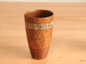 【箱根寄木細工　ジョッキ】伝統工芸品で乙な一杯！木肌が作るクリーミーな泡立ち、結露しにくいのも嬉しい！【 キッチン用品 食器 雑貨 日用品 木製食器　職人メイド 工芸品 職人の手作り おしゃれ食器 神奈川県 小田原市 】