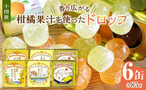 【小田原のフルーツ果汁を使ったドロップ3種類×2個セット】口に入れるとフルーツの香りが広がるドロップ。【&nbsp;ドロップ&nbsp;神奈川県&nbsp;小田原市&nbsp;】