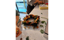 アーティフィシャルリース体験レッスン&nbsp;【&nbsp;フラワーアレンジメント&nbsp;体験&nbsp;チケット&nbsp;神奈川県&nbsp;小田原市&nbsp;】