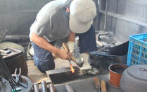 Zelkova バルク　8寸【お皿 キッチン用品 食器 雑貨 日用品 φ24cm×高さ3cm 木製食器 国産ケヤキ  工芸品 職人の手作り おしゃれ食器 神奈川県 小田原市 】