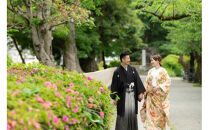 小田原城フォトウェディング（60分撮影・衣装・美容・写真データ付き）【小田原 出張撮影 60分 撮影データ 写真データ 写真 カメラマン 同行撮影 時間内撮影し放題　小田原城 結婚 結婚写真 神奈川県 小田原市 】