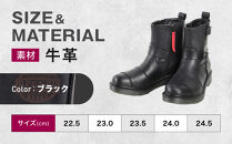 【デグナー】レディースシフトガード付レザーZIPエンジニアブーツ[HS-B10]&nbsp;ブラック&nbsp;23cm｜バイク&nbsp;バイクギア&nbsp;バイク用品&nbsp;バイクグッズ&nbsp;人気ブランド［&nbsp;京都&nbsp;バイクギア&nbsp;ブランド&nbsp;レザー&nbsp;ライディングブーツ&nbsp;レディース&nbsp;おしゃれ&nbsp;かっこいい&nbsp;人気&nbsp;おすすめ&nbsp;革&nbsp;牛革&nbsp;レザー&nbsp;靴&nbsp;ブーツ&nbsp;バイク&nbsp;ツーリング&nbsp;ライダー&nbsp;バイカー&nbsp;送料無料&nbsp;ふるさと納税&nbsp;］