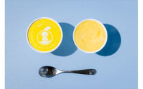 【定期便&nbsp;12回】&nbsp;小田原産江之浦ジェラート６種（みかん、湘南ゴールド、ブルーベリーミルク、いちごミルク、キウイヨーグルト、甘夏ヨーグルト）120mlカップ各２個合計１２個